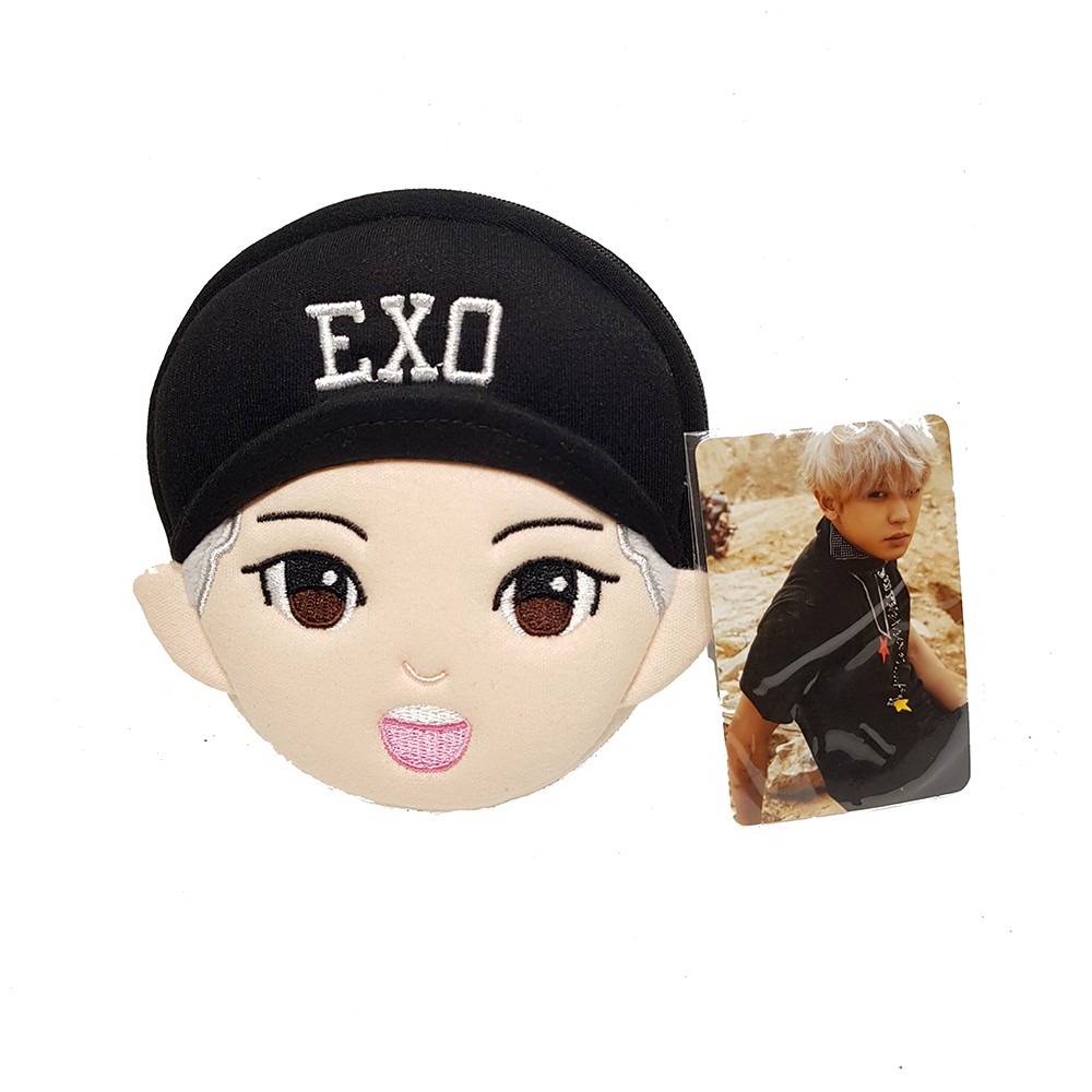 Koleksi Goods Official Exo Pouch Character Sehun Chanyeol