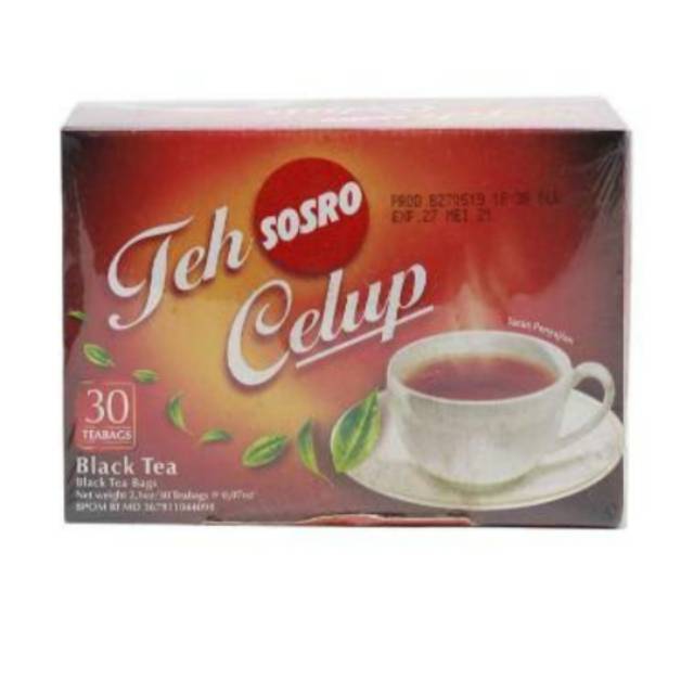 

Teh Celup Sosro isi 30teh