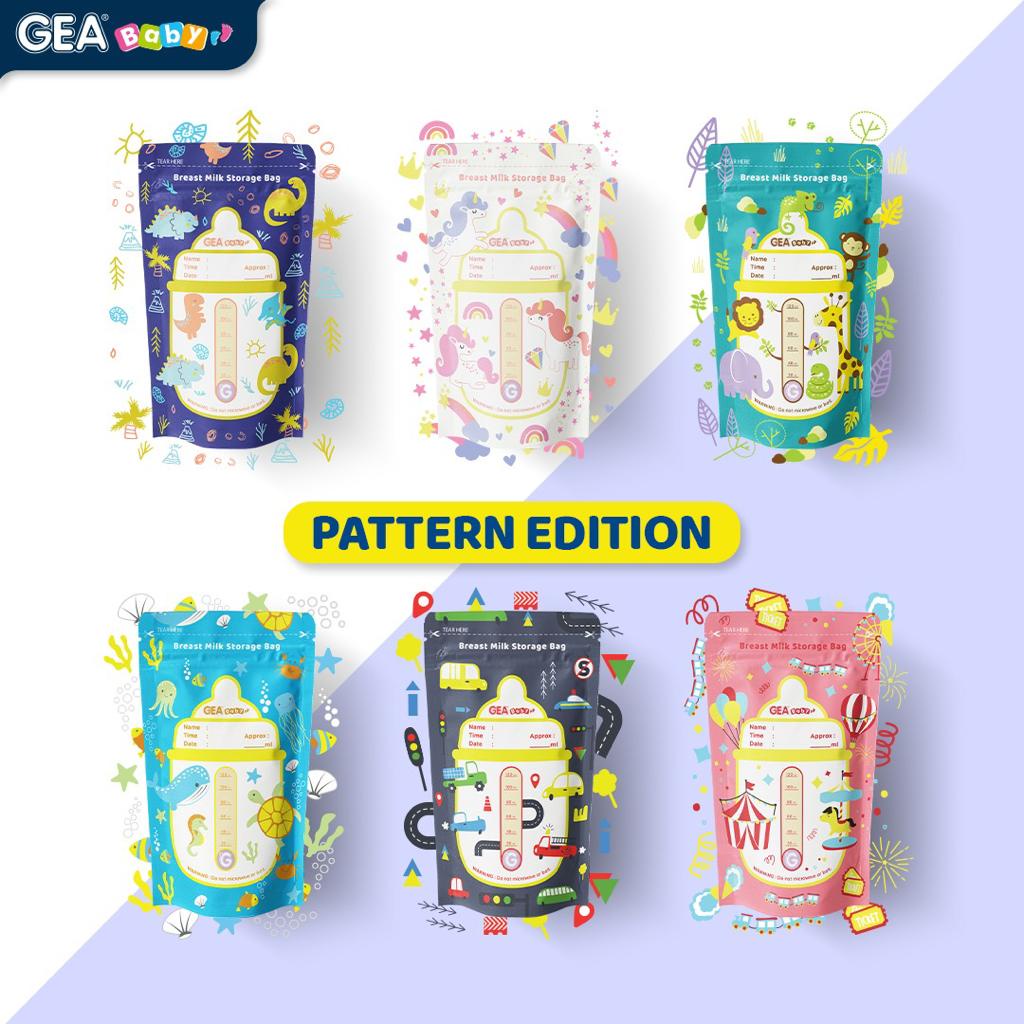 GEABABY Storage Bag 120ml Pattern Edition