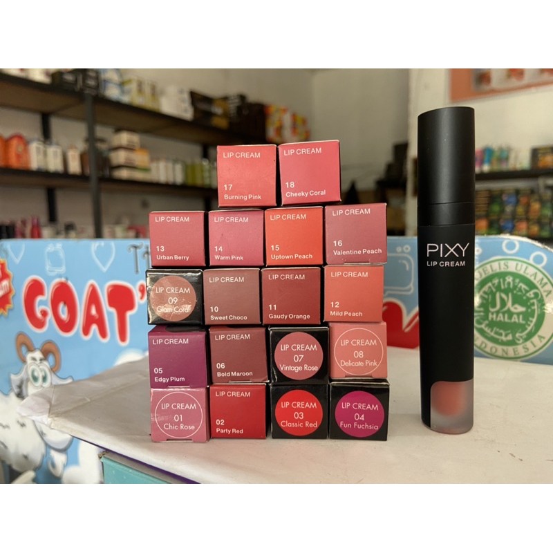 [kb] pixy lipcream matte -- pixy lipcream -- pixy lipmatte