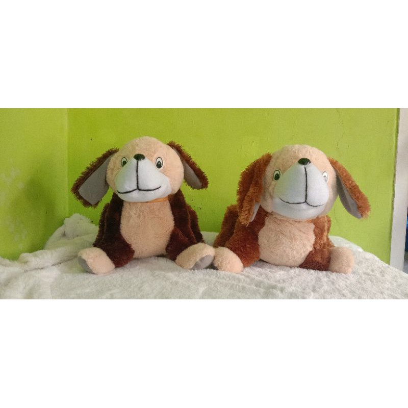 Boneka anjing bulldog size M