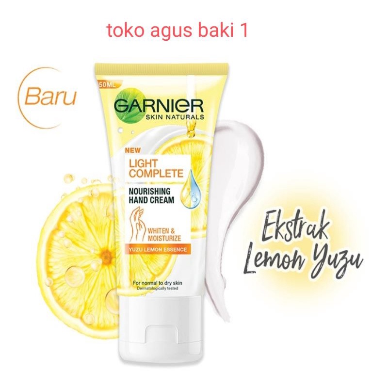 GARNIER  LIGHT COMPLETE  hand serum cream 20g