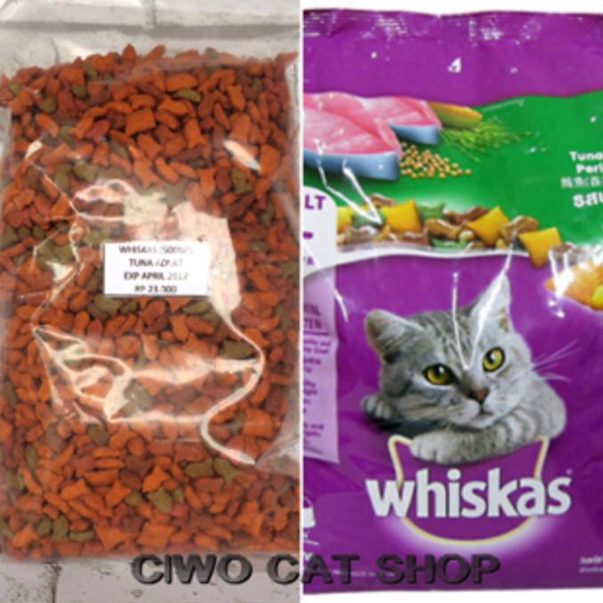 

OBRAL whiskas tuna repack 500gr Termurah