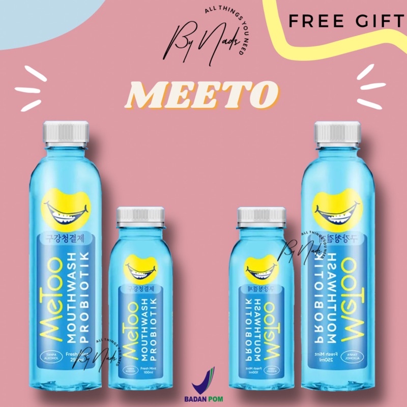 Jual [READY] METOO OBAT KUMUR PROBIOTIK MOUTHWASH MOUTH WASH ASAL KOREA FRESH MINT MOUTH WASH