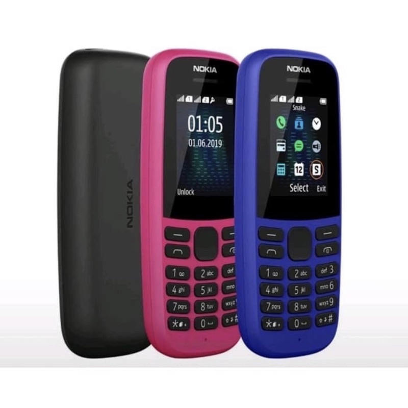 NOKIA 105 NEW RESMI TAM INDONESIA