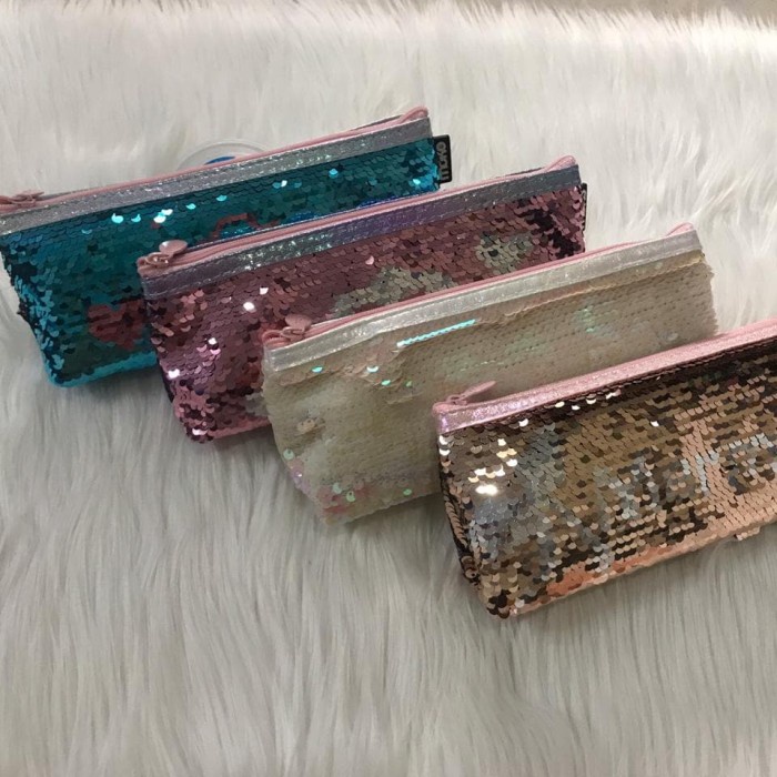 

Pencil Case Sequin / Tempat Pensil Kosmetik Sequin promo