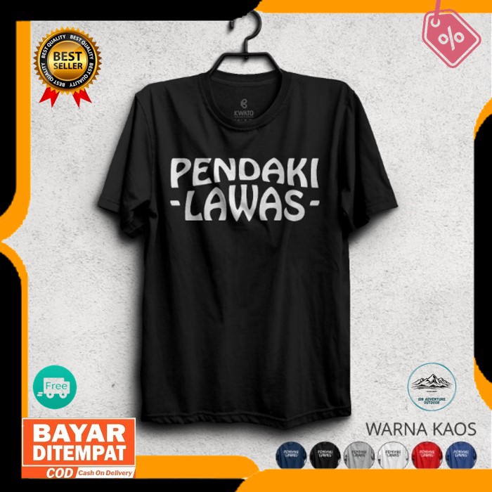 Kaos Pria Wanita Outdoor Pendaki Gunung  Distro Cotton Combed 30s pendaki lawas