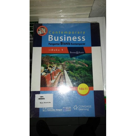 

engantar Bisnis Kontemporer 1 (e11)/Boone HVS