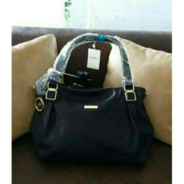 TAS PALOMINO SHOULDER BAG LEONI - HITAM