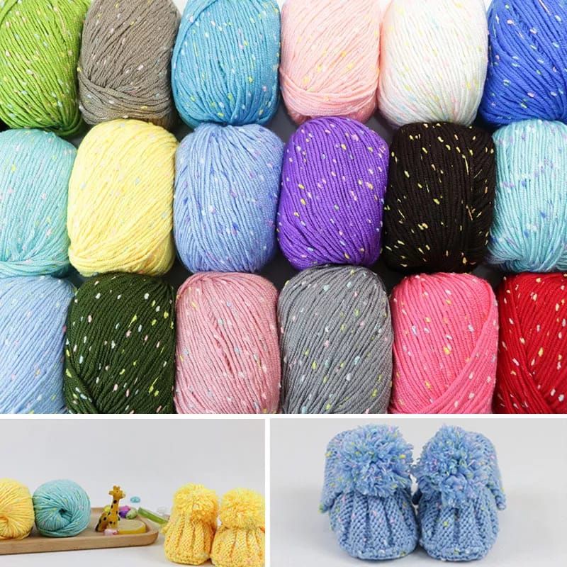 benang rajut knitting baby cotton