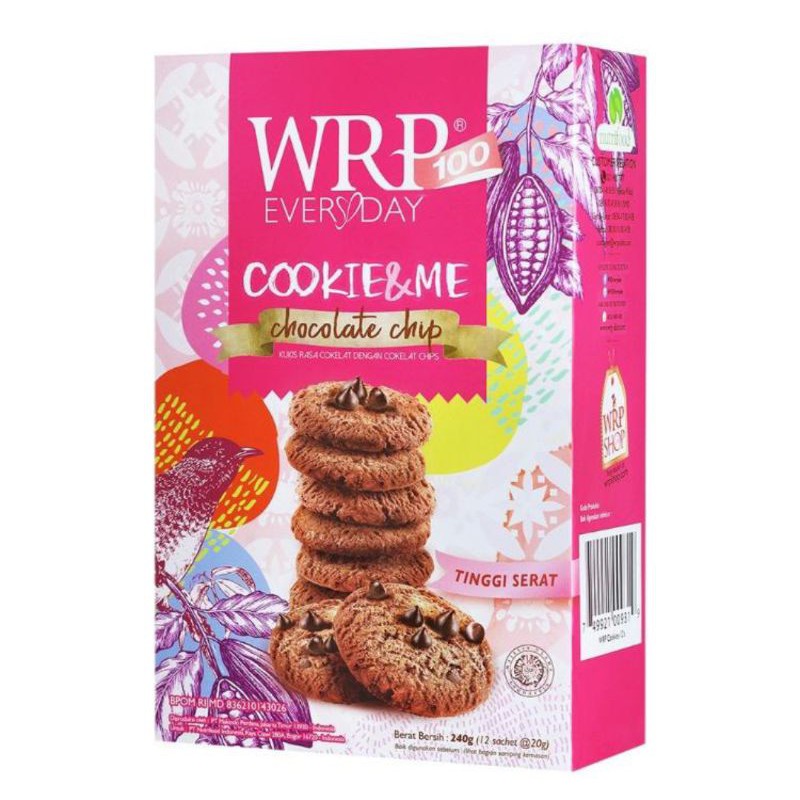 

WRP Everyday Cookie & Me Chocolate Chip 12 sachet/cookies wrp