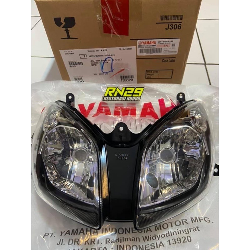 Reflektor nouvo z Original lampu depan nouvo z headlamp head lamp nouvo z refektor nouvo z headlight
