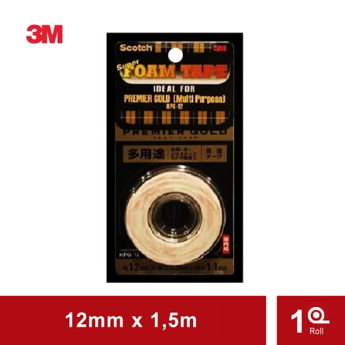 

[Cod] 3M Super Strong Premier Gold Kpg-12 - Double Tape