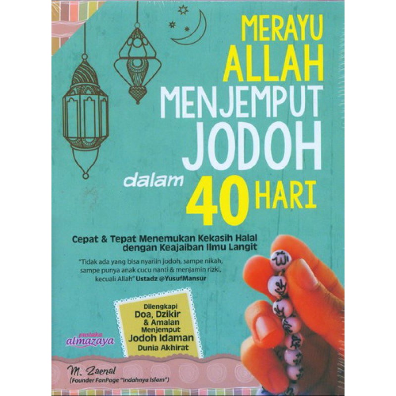 BUKU MERAYU ALLAH MENJEMPUT JODOH DALAM 40 HARI