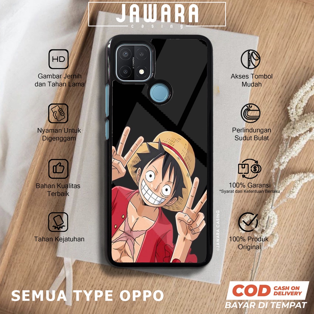 Case Oppo A15 A15S Casing Oppo A15 A15S Jawara Casing [OP01] Case Glossy Case Aesthetic Custom Case 