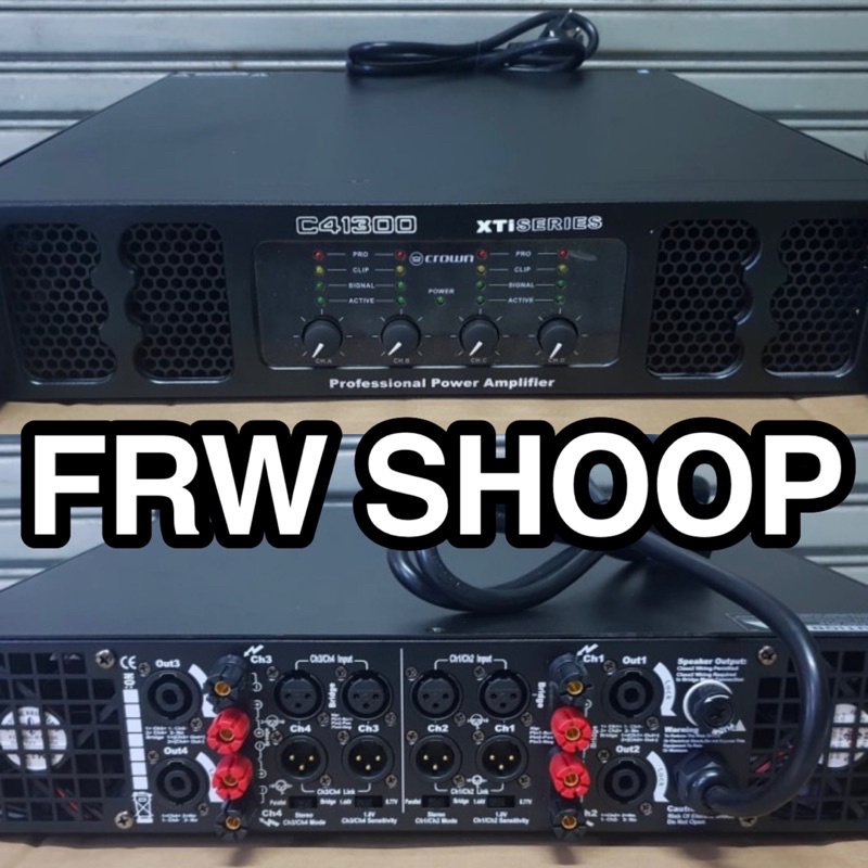 POWER AMPLIFIER CROWN C41300 XTI SERIES / C 41300 XTI / C-41300 XTI (ORIGINAL)