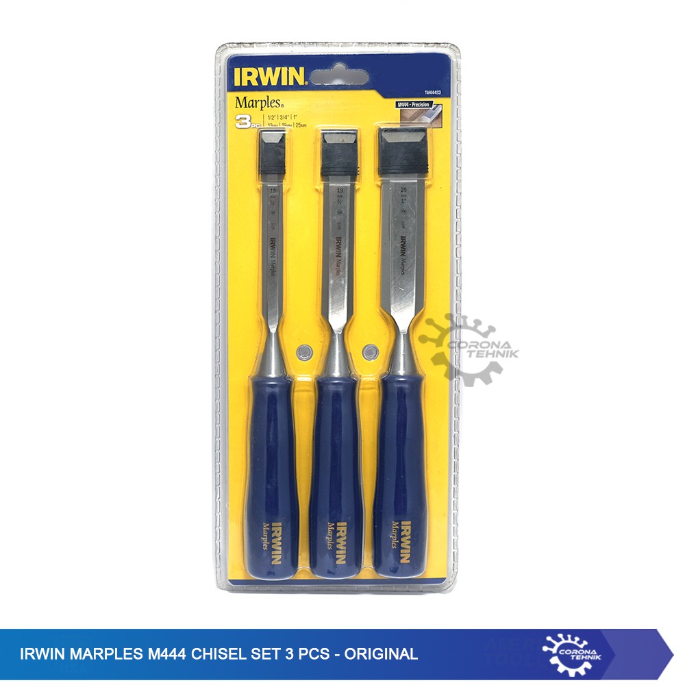 IRWIN Marples M444 Chisel Set 3 Pcs - Original