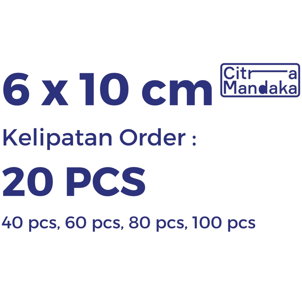 Sticker Label Makanan | Stiker Segel Box Packaging Hampers Custom Label Box Packaging-6 x 10 cm