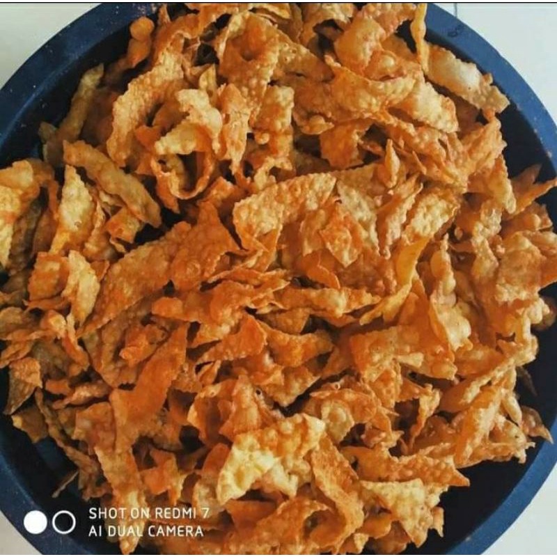 

Pangsit bawang gurih
