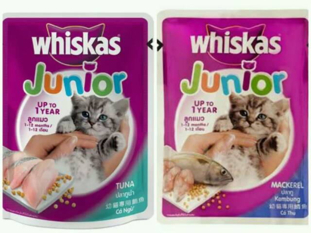 PROMO MURAH Whiskas 85gr wet food whiskas basah  per box isi 24pc