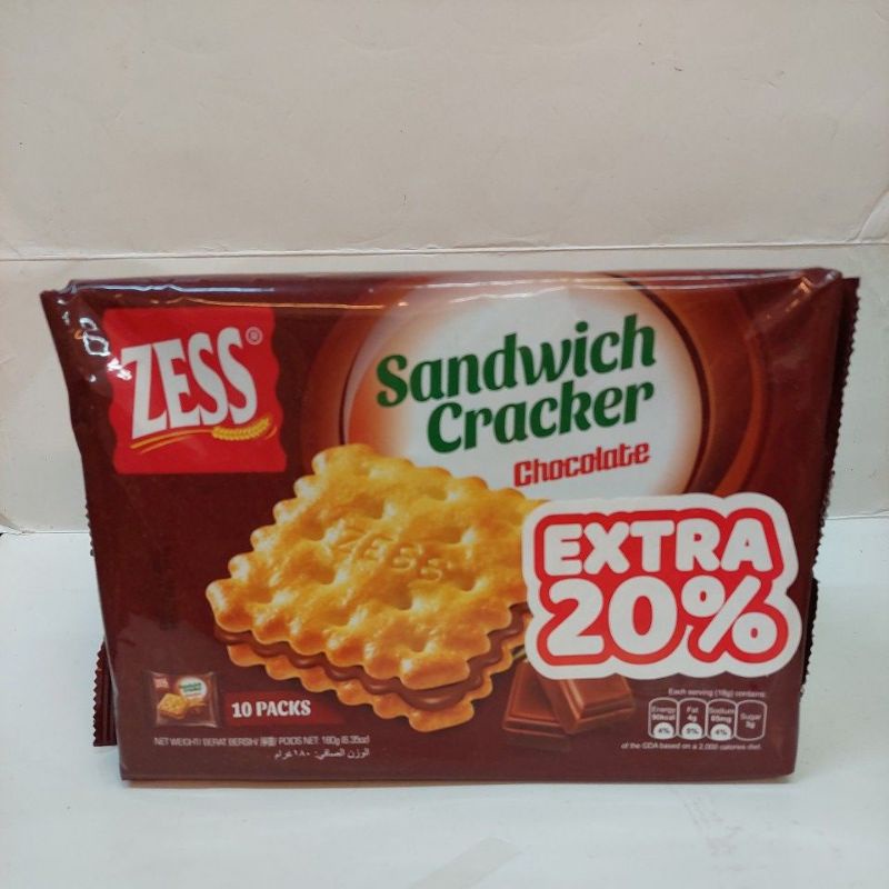 

Zess sandwich cracker coklat