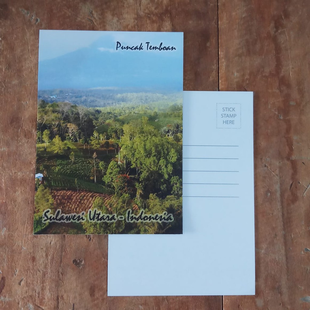 

KARTU POS POSTCARD - PUNCAK TEMBOAN SULAWESI UTARA