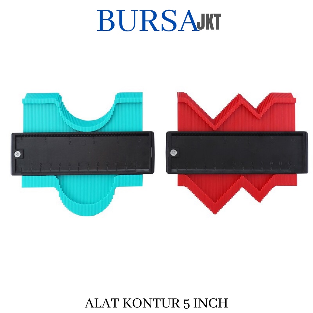 ALAT PROFIL PLASTIK KONTUR GAUGE  DUPLICATOR MARKING TOOL 5.6  dan 10 INCH