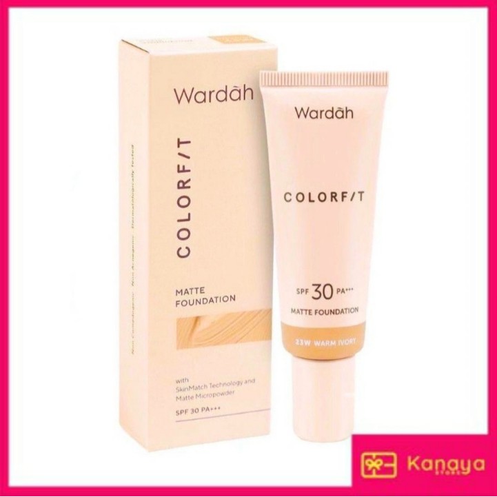 Wardah Colorfit Matte Foundation SPF 30