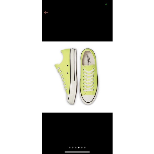 CONVERSE CHUCK 70 OX LEMON VENOM/EGRET