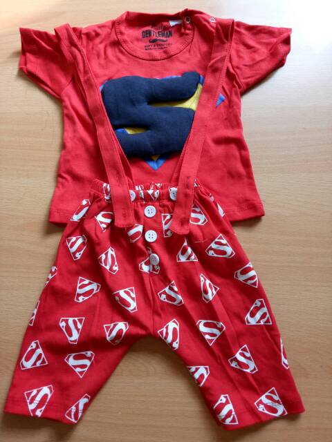 Setelan baju anak laki laki jumper overall