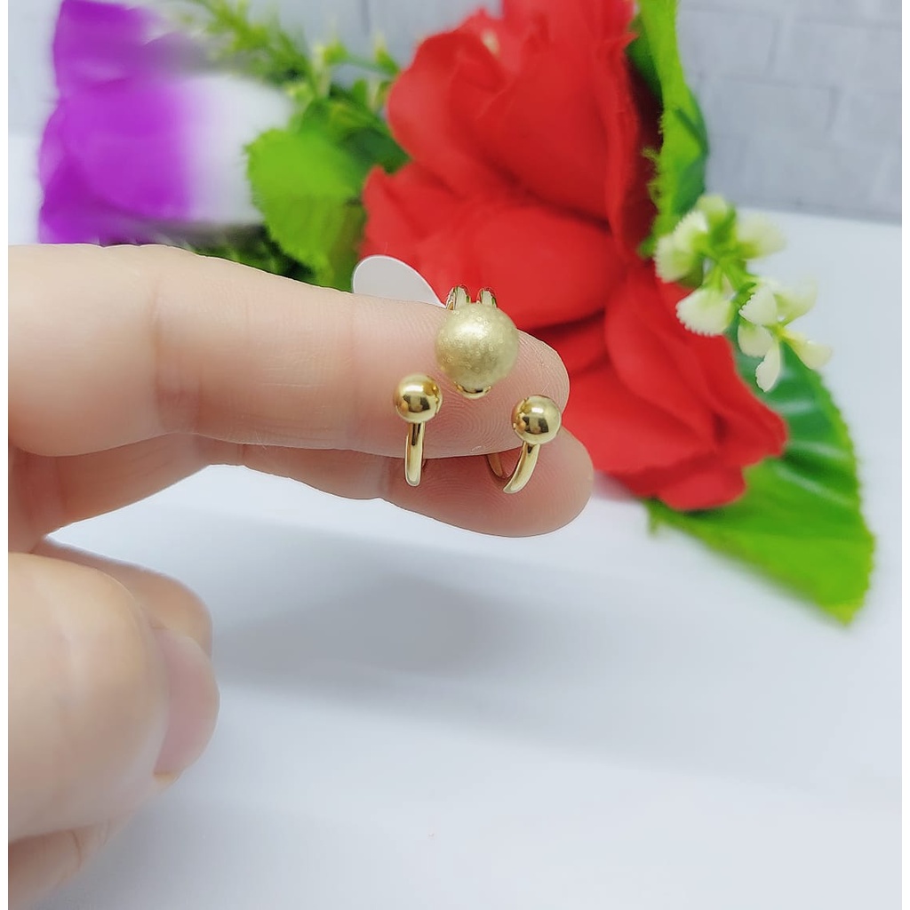 Cincin Titanium Permata 033-035 Terbaru