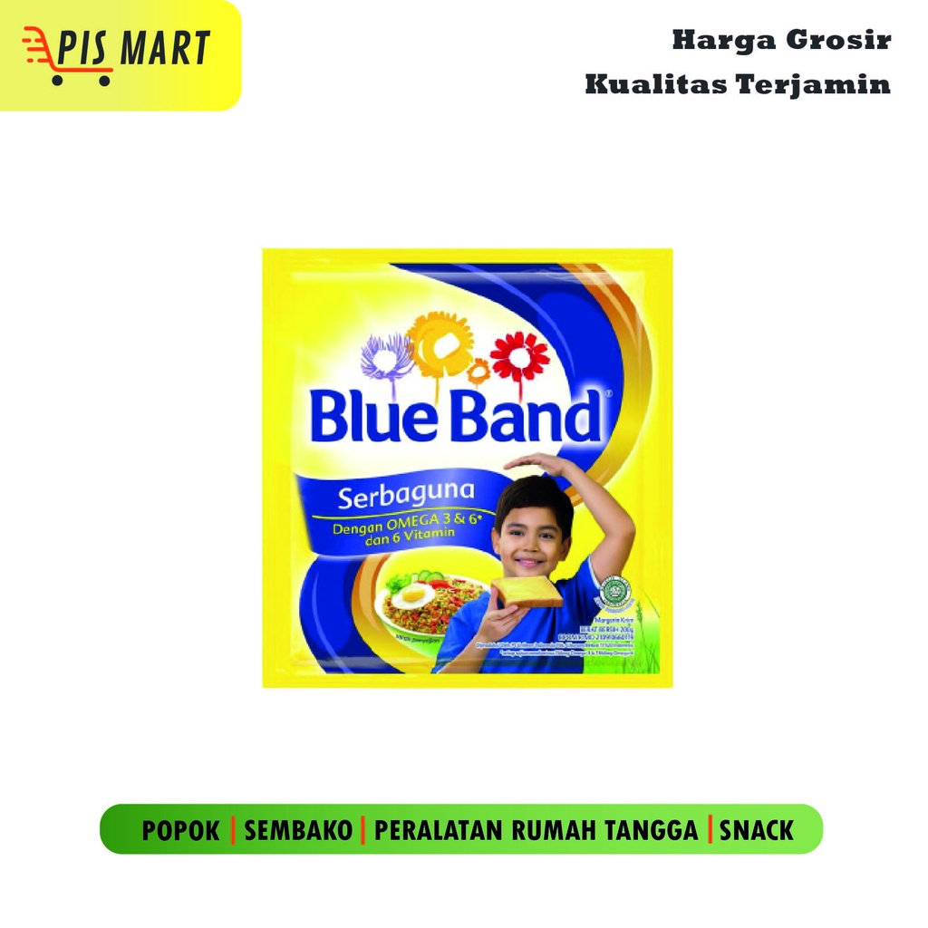 

Blue band Mentega Margarin Serbaguna 200 gr