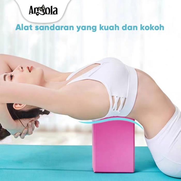 Yoga Block S08 Alat Fitnes Yoga Brick Alat Bantu Yoga Balok Yoga Terlaris