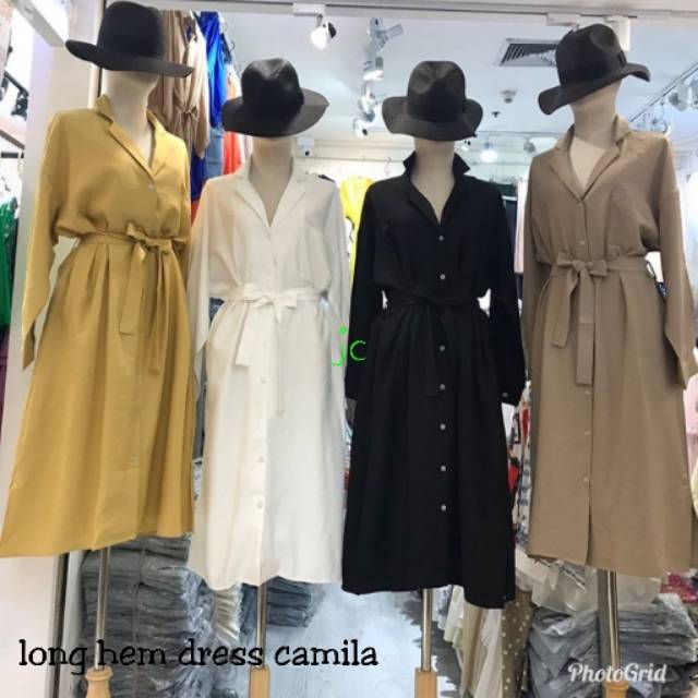 Long hem dress Camila / Long dress camila