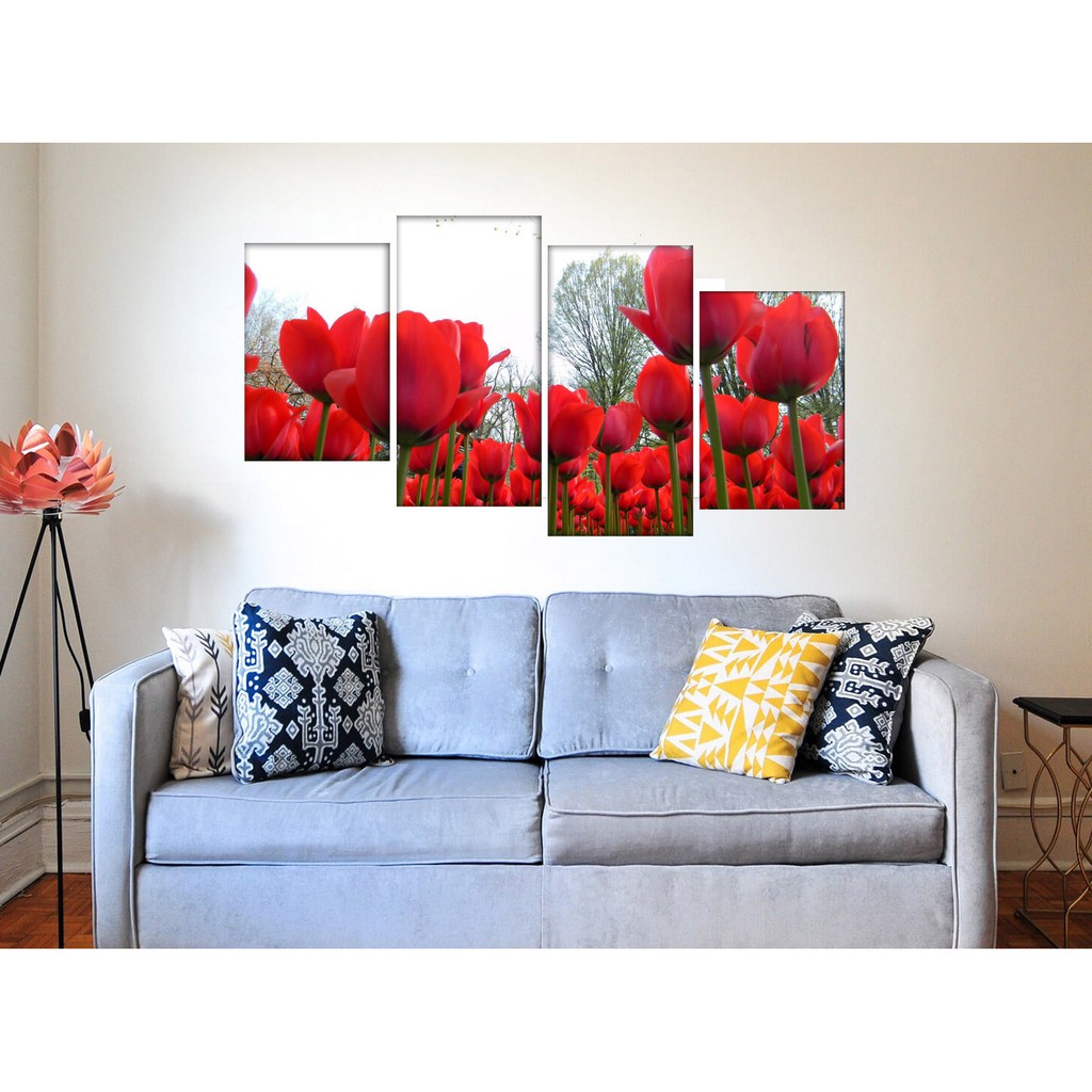 Hiasan Dinding Gambar Bunga Tulip Koleksi Gambar Bunga