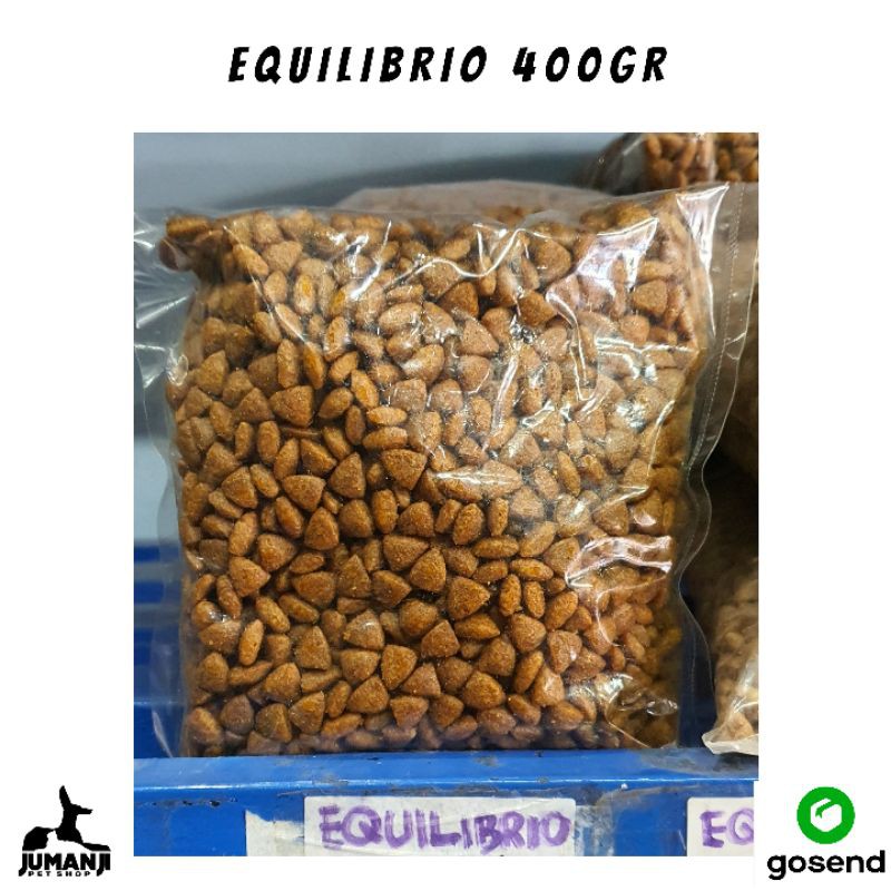 Equilibrio 400gr - Makanan Kucing Equil Kiloan