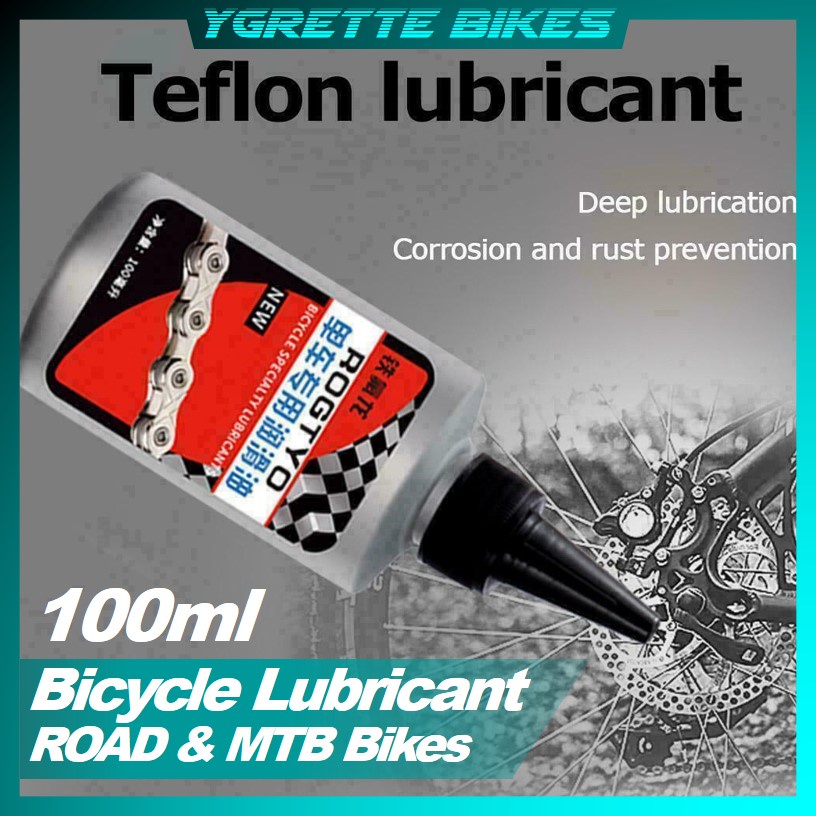 YGRETTE - TEFLON LUBRICANT ROGTYO Pelumas Rantai Sepeda Bike Chain Lubricant Oil 100ml ROAD BIKE MTB BIKE