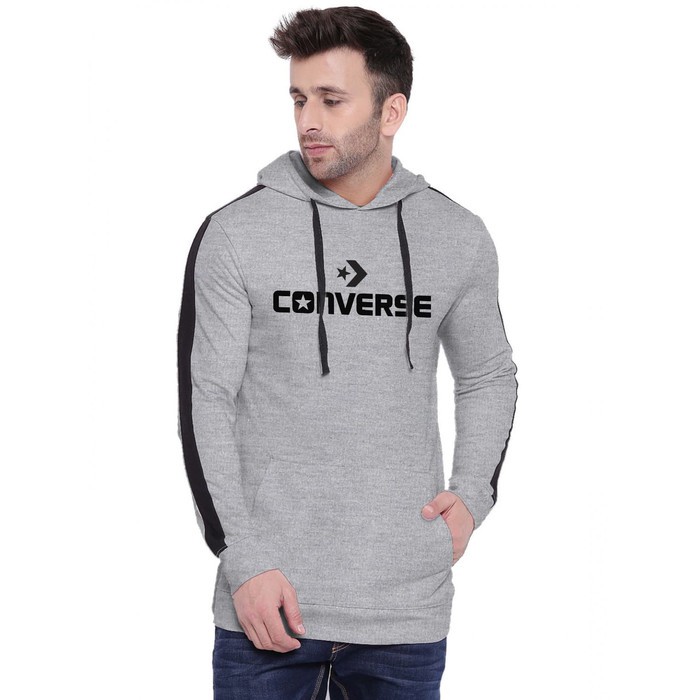 Jaket Hoodie Converse All Star Chuck Taylor Hitam