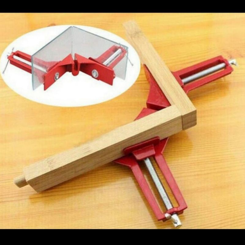 klem siku corner clamp klem kayu catok sudut klem sudut