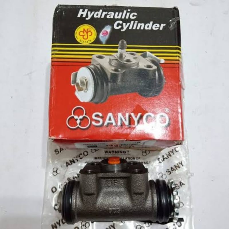 Jual Blok Rem Belakang PS135/PS125 Canter Merk Sanyco (HARGA 1SET) Shopee Indonesia