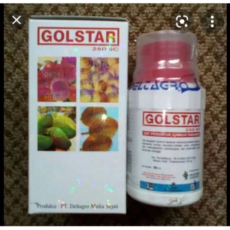 GOLSTAR 250 SC  PUPUK PERANGSANG BUNGA DAN BUAH - pupuk Mangga dan pupuk Durian dll