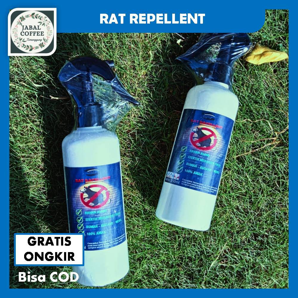 Mjp Rat Repellent Anti Tikus / Cairan Spray Pengusir Tikus Tidak Beracun / Pengusir Tikus 250 ml J34