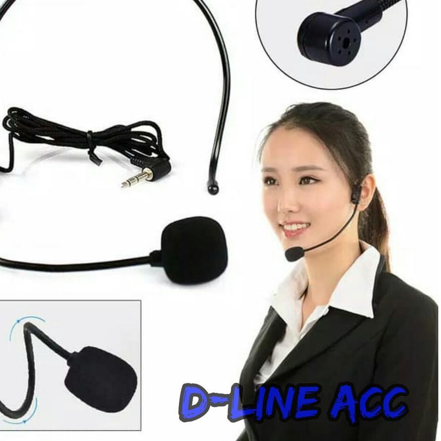 >937 Mic / Mikrofon / Microphone Bando Clip On Youtuber Original ✥