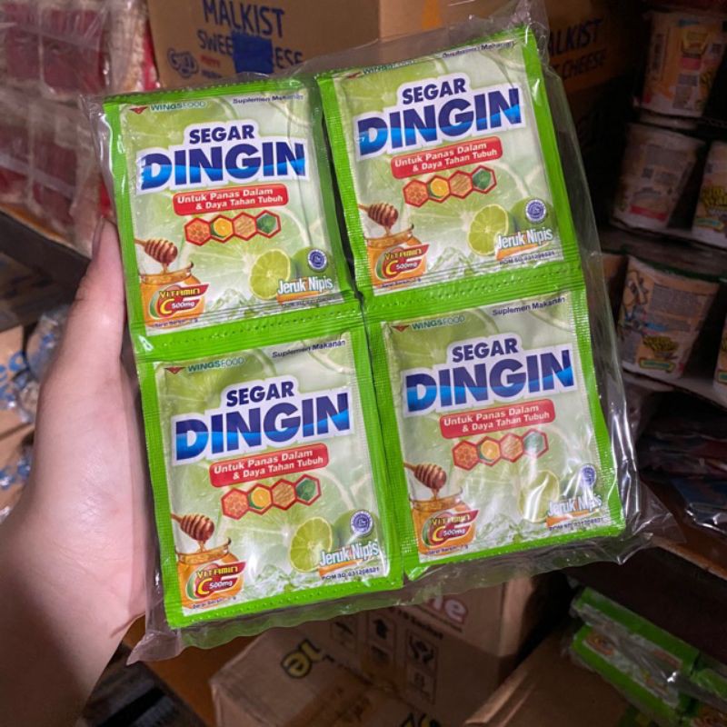 

segar dingin renteng sachet