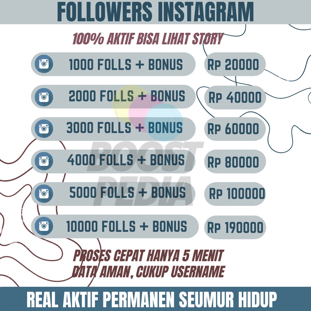 Followers Instagram Permanen Bisa Lihat Story Followers ig Aktif User No Drop Jasa Penambah Follower
