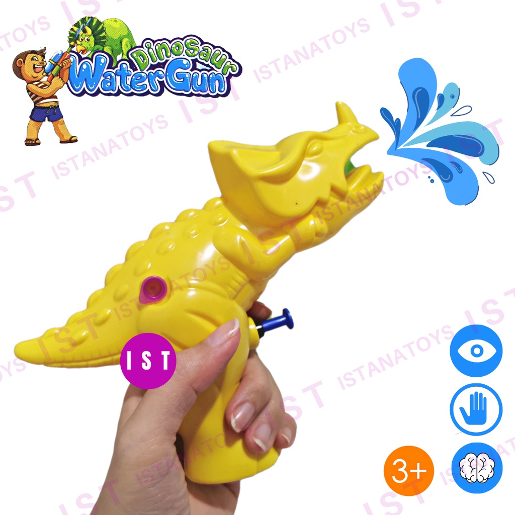 MWN Mainan Water Gun Pistol Air Dinosaur OCT8168