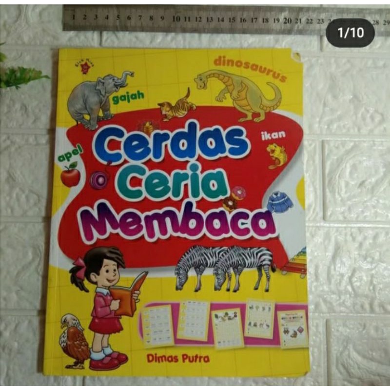 Jual Buku Aktivitas Anak Preloved Bekas CERDAS CERIA MEMBACA | Shopee ...