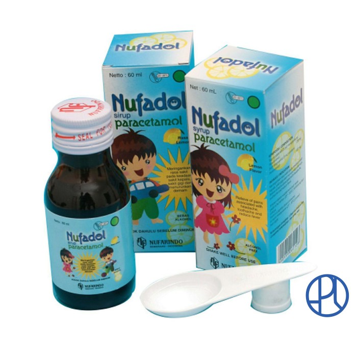 NUFADOL SIRUP 60 ML OBAT PANAS DEMAM FLU PILEK