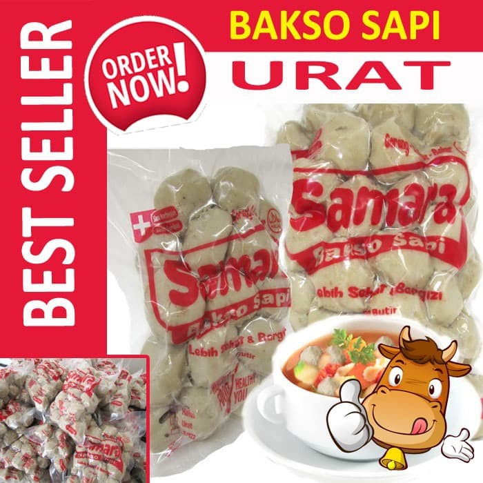 

Bakso Sapi Urat isi 50 butir Bakso SehatBasoFrozen FoodCemilan