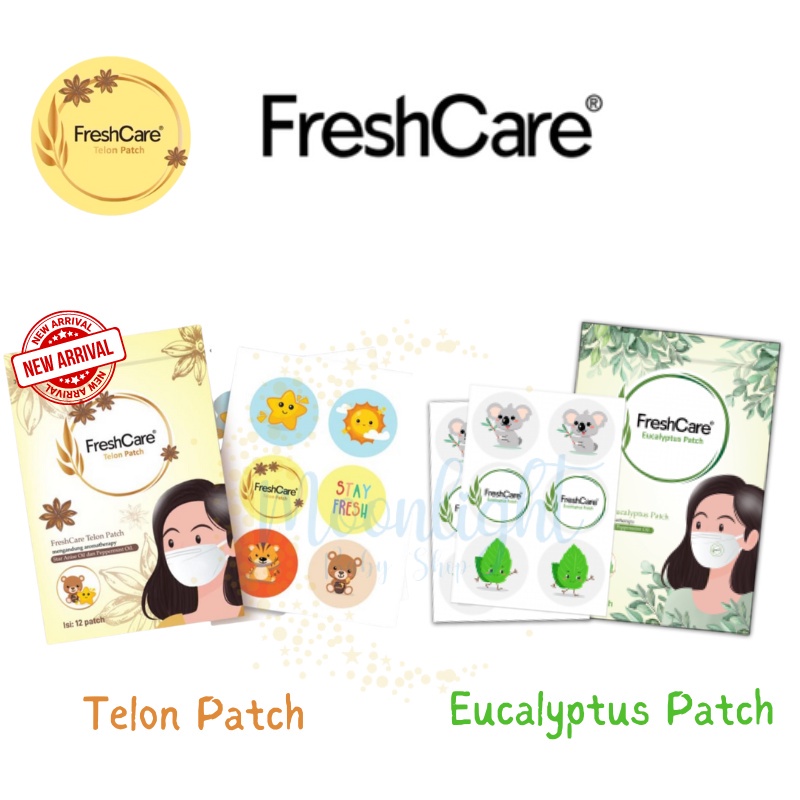 new Freshcare Eucalyptus patch isi 12 patch - Frescare sticker BPOM